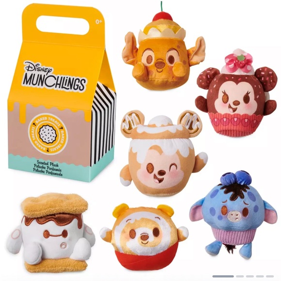 Disney Munchlings Mystery Scented Plush–Baked Treats–Micro 4 3/4'' (NWT) Sealed - Picture 1 of 8